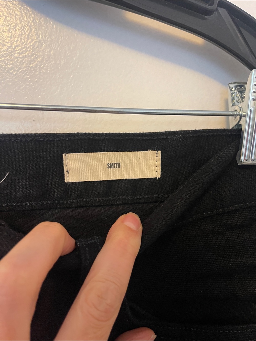 Nili Lotan Black Straight Jeans - Picture 6 of 6